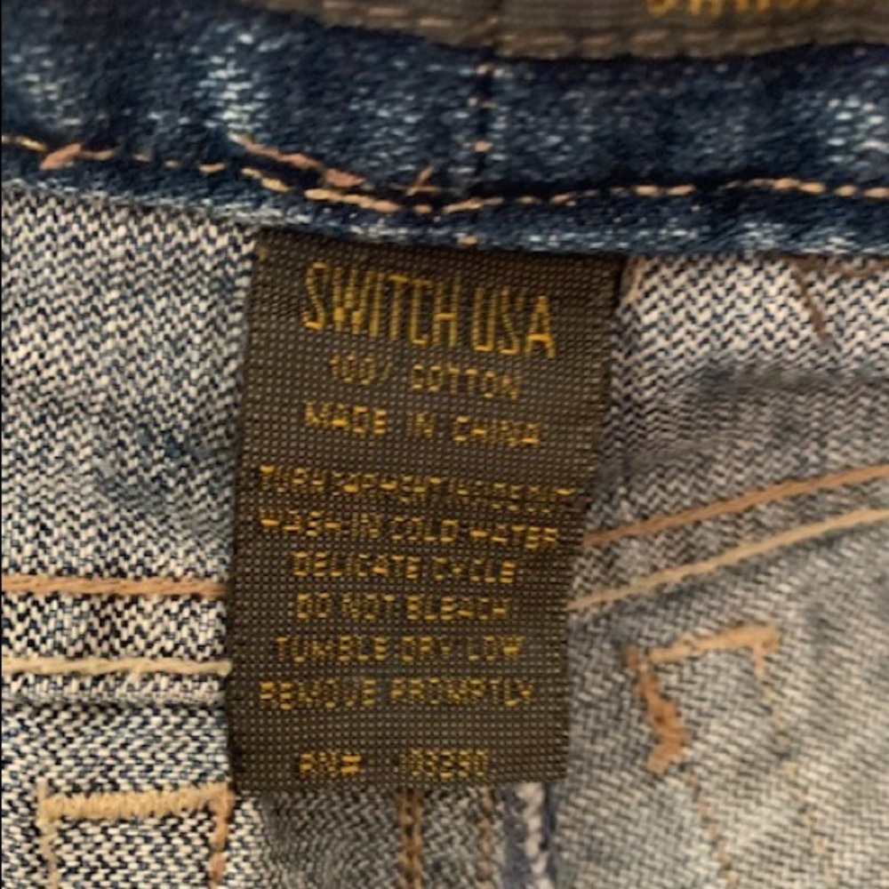 SWITCH USA Jeans Low Rise - Picture 11 of 11